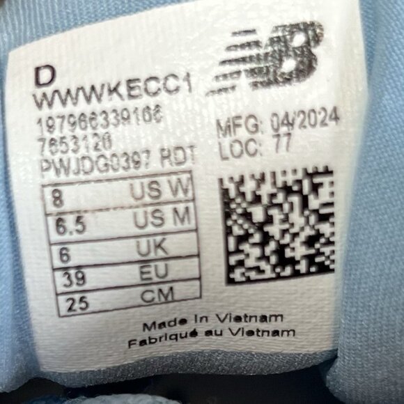 New Balance Womens FuelCell Walker Elite Running Shoes Light Blue sz 8 - Picture 9 of 9